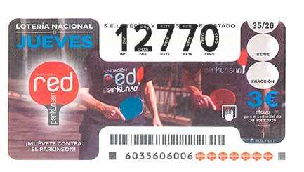Décimo 12770 del sorteo 35-30/04/2026 Jueves
