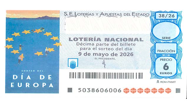 Décimo 01928 del sorteo 38-09/05/2026 Sábado