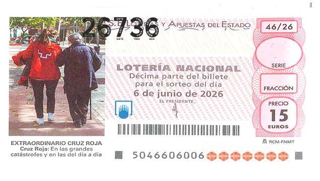 Décimo 26736 del sorteo 46-06/06/2026 Sábado
