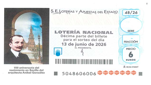 Décimo 28946 del sorteo 48-13/06/2026 Sábado