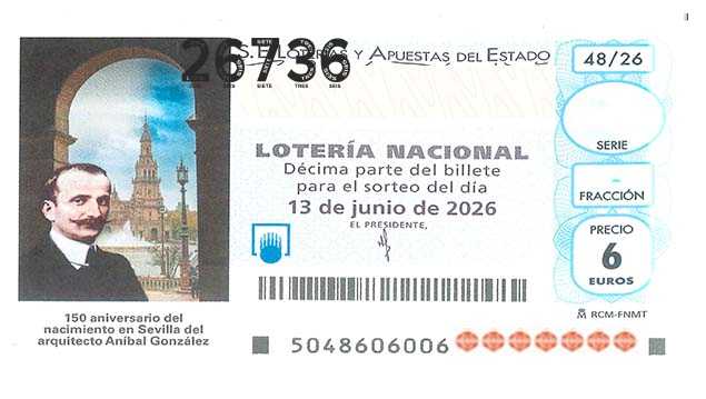 Décimo 26736 del sorteo 48-13/06/2026 Sábado