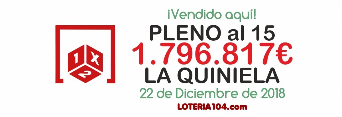    Imagen 2 para promocionar la tienda LOTERIA104 MADRID