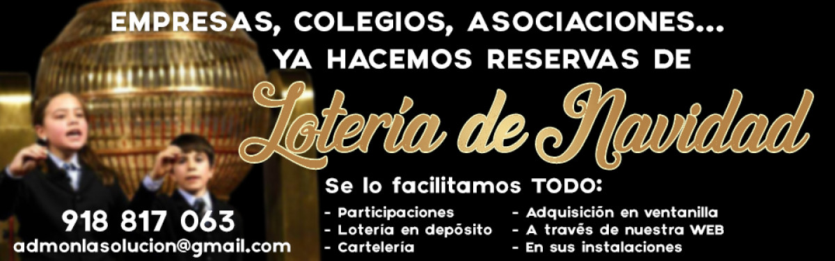    Imagen 1 para promocionar la tienda Lotería LA SOLUCIÓN
