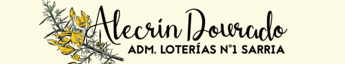 Ir a página principal. Loterias Sarria Alecrin Dourado