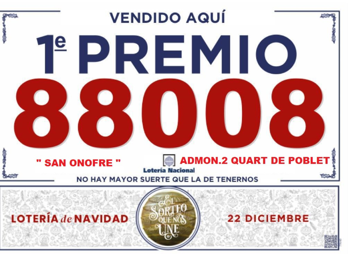    Imagen 1 para promocionar la tienda Administración Lotería San Onofre