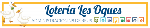 Ir a página principal. Lotería Les Oques