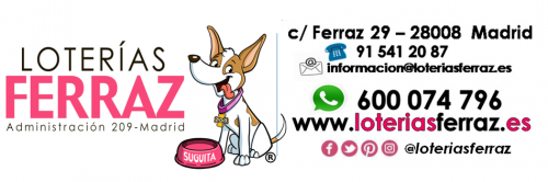 Ir a página principal. LOTERIAS FERRAZ