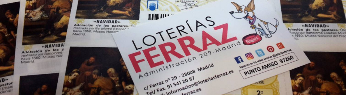  Ir a https://loteriasferraz.es/comprar-loteria,   Imagen 0 para promocionar la tienda LOTERIAS FERRAZ