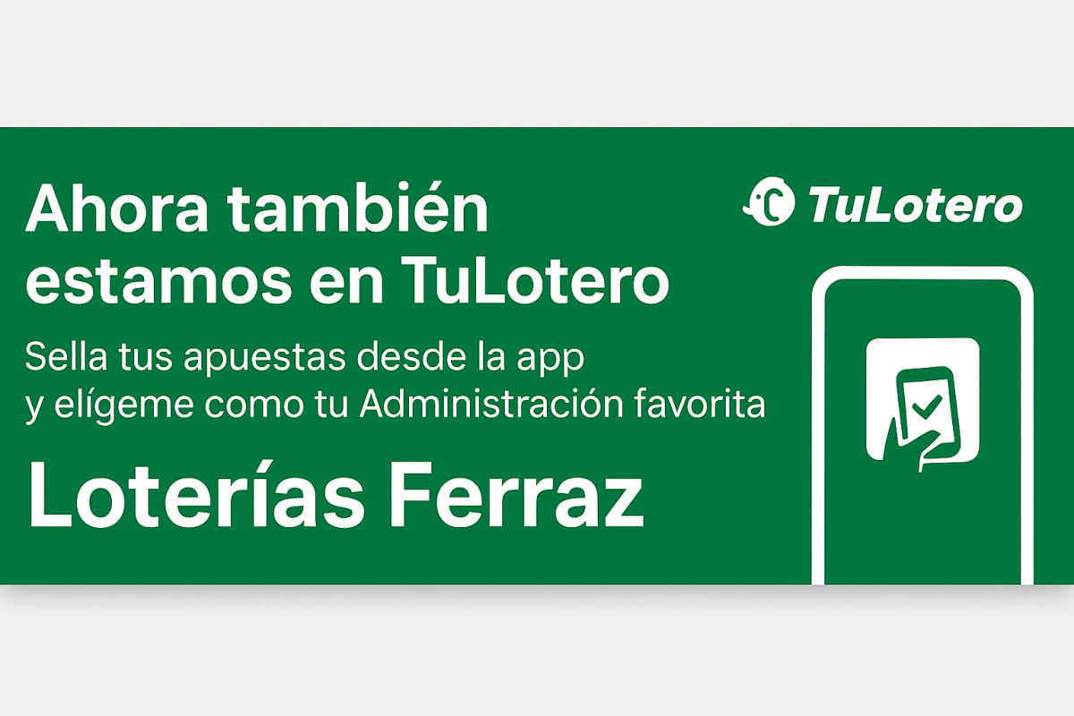    Imagen 5 para promocionar la tienda LOTERIAS FERRAZ